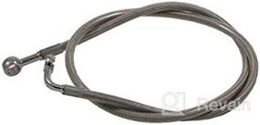 img 4 attached to 🔒 Enhanced Performance Brake Line for Ski Doo Rev - PowerMadd 45608 Extended Length