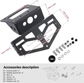 img 2 attached to Лицензионный кронштейн Kemimoto Fender Eliminator