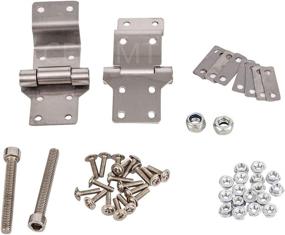 img 1 attached to 🏍️ Harley Davidson Touring Models 1999-2013: Optimized Tour Pack Hinge Kit