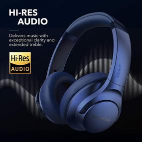 img 3 attached to 🎧 Renewed Anker Soundcore Life Q20 Hybrid Active Noise Cancelling Wireless Over Ear Bluetooth Headphones with 40H Playtime, Hi-Res Audio, Deep Bass, and Memory Foam Ear Cups