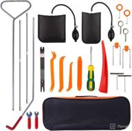 🔧 mtanlo 24-piece essential automotive tool kit with extended reacher, air wedge pump, non-marring wedge logo