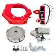 🔌 efficient electric start kit for predator 212 & honda gx160/200 engines - easy switch starter motor, ignition flywheel, and fan cover logo