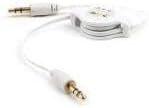 img 4 attached to ETECH Collection Retractable Auxiliary Cable Portable Audio & Video