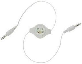 img 3 attached to ETECH Collection Retractable Auxiliary Cable Portable Audio & Video