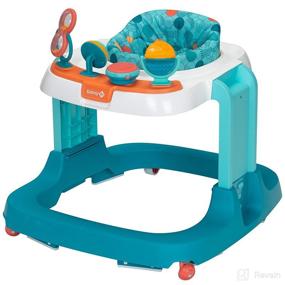 img 4 attached to Enhanced Safety with the Safety 1st Ready, Set, Walk Dx Developmental Walker in Spotlight Teal