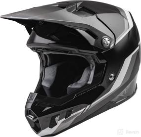 img 4 attached to Fly Racing Formula CC Driver Helmet (Black/Charcoal/White