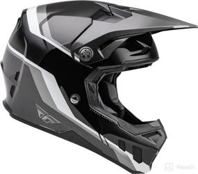 img 1 attached to Fly Racing Formula CC Driver Helmet (Black/Charcoal/White