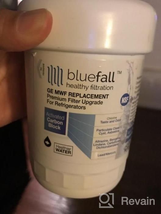 img 1 attached to Bluefall Value Pack Of 3 Compatible Water Filters For GE MWF Replacement Refrigerator Filter review by Charles Osguthorpe