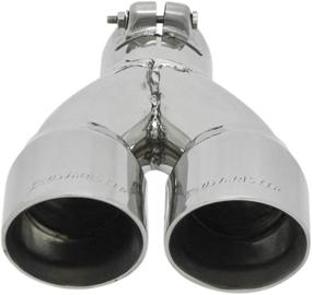 img 4 attached to 🚗 Flowmaster 15307 SS Exhaust Tip: Enhance Your Vehicle's Performance with 2.50"In x 3" Dual Angle Design