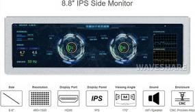 img 3 attached to Waveshare Raspberry Computer Windows 480X1920 Enclosure 8.8", Built In Speakers, HD, LCD, HDMI