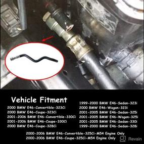 img 3 attached to 🔧 Power Steering Pressure Line Hose Assembly for BMW E46 3 Series 323Ci 325Ci 330Ci 328Ci 328i 323i 325i 330i - Part # 32416796390 (Replaces # 32411094951)