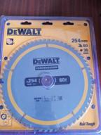 img 1 attached to Saw blade DeWALT Construction DT90250-QZ review by Andrey Seferov ᠌