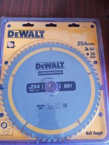 img 7 attached to Saw blade DeWALT Construction DT90250-QZ