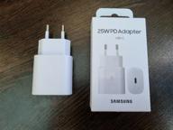 img 1 attached to Wall charger Samsung EP-TA800, 25 W, RU, white review by Adam Komosa ᠌