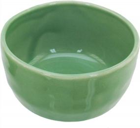 img 3 attached to Complete Matcha Ceremony Set By BambooMN - Soft Light Green Ceramic Matcha Bowl With Whisk Holder - Ideal For Optimal Matcha Brewing Experience