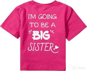 img 3 attached to Sister Toddler Announcement Promoted Clothes Apparel & Accessories Baby Girls