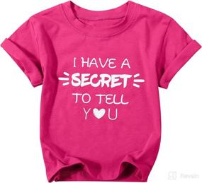img 4 attached to Sister Toddler Announcement Promoted Clothes Apparel & Accessories Baby Girls