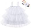 adorable tutu tulle dresses with headband for baby and toddler girls' celebrations logo