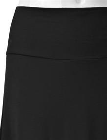 img 1 attached to EIMIN Womens Lightweight Elastic Classic Women's Clothing ~ Skirts