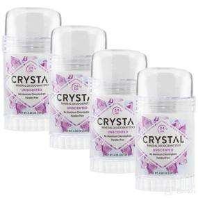 img 1 attached to Unscented Crystal Mineral Deodorant Stick - Your Personal Care Solution