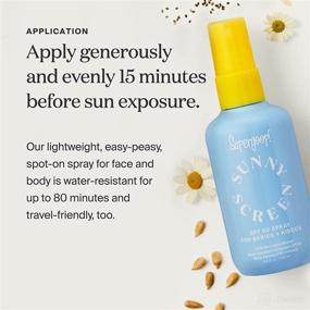 img 1 attached to 🌞 Supergoop! Sunnyscreen SPF 50 Mineral Spray - 3.4 fl oz | Baby & Kids Sunscreen - Non-Nano Formula | Pediatrician Tested, Hypoallergenic & Fragrance Free
