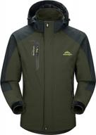 magcomsen men's windproof water-resistant lightweight running hooded raincoat windbreaker jacket logo