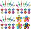 24-pack effacera tie-dye fidget toys with light-up bracelet: perfect for halloween parties, educational purposes, and christmas gift ideas for kids and teens logo
