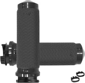 img 2 attached to Enhance Your Ride with Avon Grips MT-MF-63A-ANO Grips (Black)