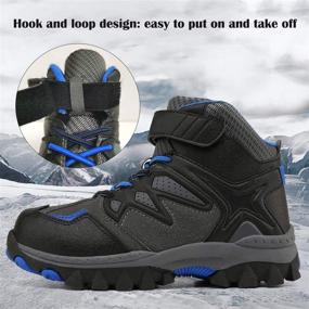 img 2 attached to Adventure Trekking Anti Skid Sneakers Comfortable Boys' Shoes ~ Outdoor