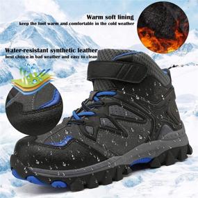 img 3 attached to Adventure Trekking Anti Skid Sneakers Comfortable Boys' Shoes ~ Outdoor