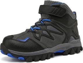 img 4 attached to Adventure Trekking Anti Skid Sneakers Comfortable Boys' Shoes ~ Outdoor