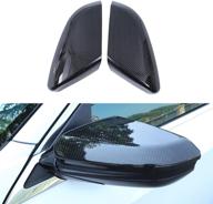 🚗 enhance your honda 10th gen civic with rifoda carbon fiber full coverage rear view mirror cover - compatible with models 2016-2021 логотип