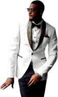premium gold paisley jacquard tuxedo: the perfect suit for prom and weddings! logo
