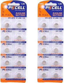 img 4 attached to 🔋 LR754 309 393 SR754W 393A Watch Batteries - Quantity: 20 Pieces