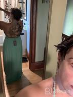 img 1 attached to LILBETTER Bohemian Halter Maxi Dress For Women With Crochet Back And Beach Style review by Joe Jimenez