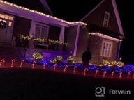 img 1 attached to 🎄 FUNPENY 10.6" Christmas Candy Cane Pathway Markers Lights - Set of 10 Connectable Walkway Stakes with 60 Warm White Lights for Xmas Outdoor Indoor Yard Lawn Decorations review by Gary Revils
