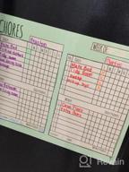 img 1 attached to Jennakate - Mint Magnetic Dry Erase Refrigerator Calendar - Monthly Refrigerator Planner - Schedule Board Calendar- Family Command Center -18" X 14 review by Shane Miller