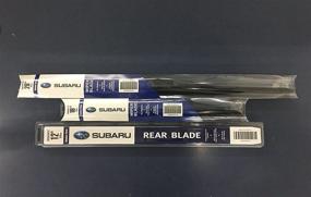 img 1 attached to 🚗 Genuine OEM Front & Rear Windshield Wiper Blades Set for 2017-2021 Subaru Impreza