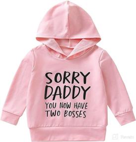 img 4 attached to Toddler Clothing Hoodies Pullover Clothes Apparel & Accessories Baby Boys via Clothing