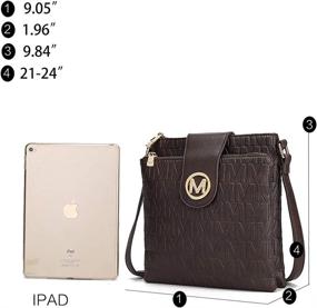 img 2 attached to MKF Crossbody Bags Women Pocketbook Women's Handbags & Wallets ~ Crossbody Bags