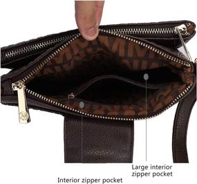 img 1 attached to MKF Crossbody Bags Women Pocketbook Women's Handbags & Wallets ~ Crossbody Bags