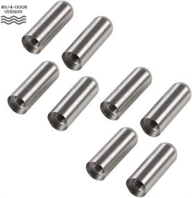 img 1 attached to Voodonala Stainless Steel Antidust Rushproof Door Hinge Pin Bolts Guides Liners Kits for 🔩 Jeep Wrangler JK JKU JL JLU Sports Sahara Freedom Rubicon Unlimited & Gladiator JT 2/4-Door, 8pcs