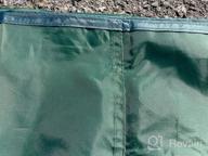 img 1 attached to Waterproof Tarp Tent Footprint For Camping And Backpacking With Hammock Rain Fly Cover - Heavy Duty Shelter Canopy, Small Pool Tarp, Beach And Picnic Mat By TRIWONDER review by Isaiah Boys