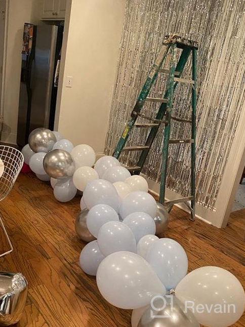 img 1 attached to Effortlessly Inflate Balloons With KINBON Electric Dual Nozzle Balloon Pump - Perfect For Parties, Weddings And Birthdays! review by Kyle Bonnell