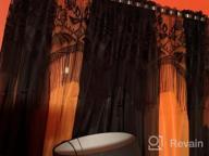 img 1 attached to Add Elegance To Your Home With DONREN'S White Sheer Voile Curtains, Perfect For Bedroom, Kitchen, And Small Windows review by Mary Mabior