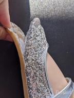 img 1 attached to YING LAN Round Toe Sparkle Ballerina Girls' Flats Shoes review by Sara Cassidy