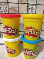img 1 attached to Mass for Molding Play-Doh Set 4 cans, base colors, 448 gr, B6508/B5517 review by Ewa Petra ᠌