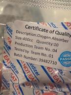 img 1 attached to 100X Wallaby Mylar Bag Bundle - Multi-Size Flat 5Mil Pouches, 100X 400Cc Oxygen Absorbers, 100X Labels - Heat Sealable, Food Safe & BPA-Free - Long-Term Food Storage For Preppers - Silver review by Jennifer Verdugo