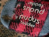 img 1 attached to Pudus Lumberjack Slipper Non Slip Grippers Girls' Clothing review by Lauren Smith