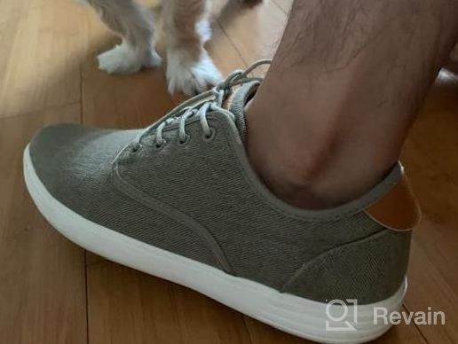 img 1 attached to Puxowe Walking Canvas Sneakers: Stylish Men's Casual Shoes for Trendy Sneaker Enthusiasts review by Rocco Guale